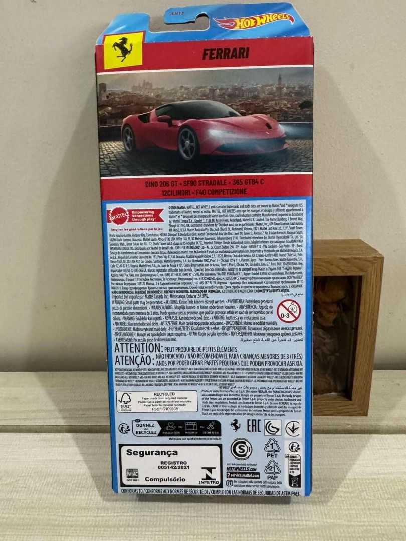 Hot Wheels Ferrari 5-pc set (Category: Vehicle & Diecast Models) located in Pasig City. Submitted by zanderlouie24 (Listing ID 1464697231, Image 2). Description: Hot Wheels Ferrari 5-pc set +Shipping fee: Lalamove kung within Metro Manila and LBC pag outside Metro Manila.