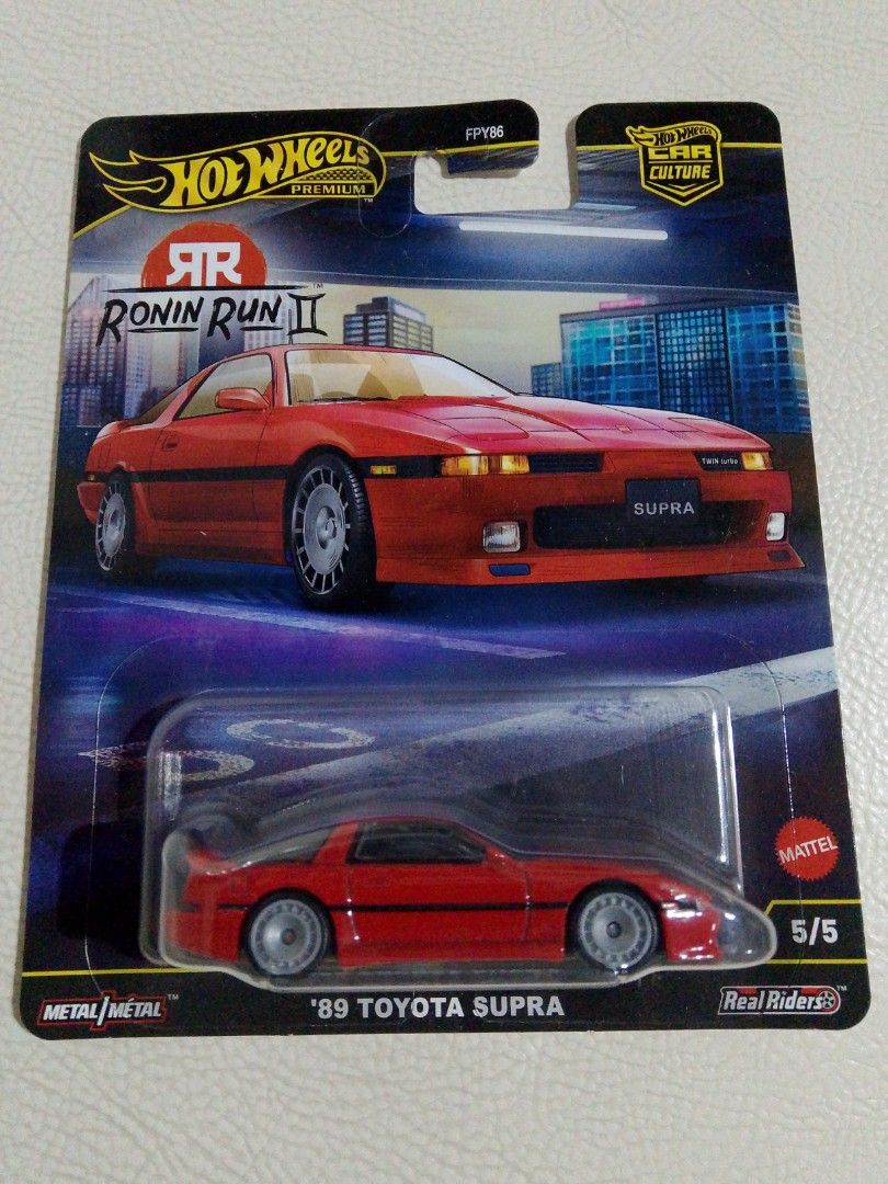 Hot wheels premium 89 Toyota Supra (Category: Vehicle & Diecast Models) located in Paranaque City. Submitted by g-books-n-toys (Listing ID 1464667913, Image 1). Description: .