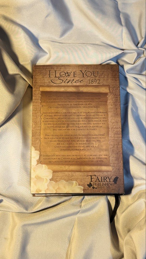 I love you since 1892 hardbound old versionp (Category: Storybooks) located in Bulacan. Submitted by cutebutbyee (Listing ID 1464754287, Image 2). Description: No missing pages Slight foxing in edges No inclusions (glued to front and back cover, see pic) PAYO only MOP Gcash BPI Unionbank Maya Maribank MOD JnT LBC SF shouldered by buyer Loc: Bulacan .