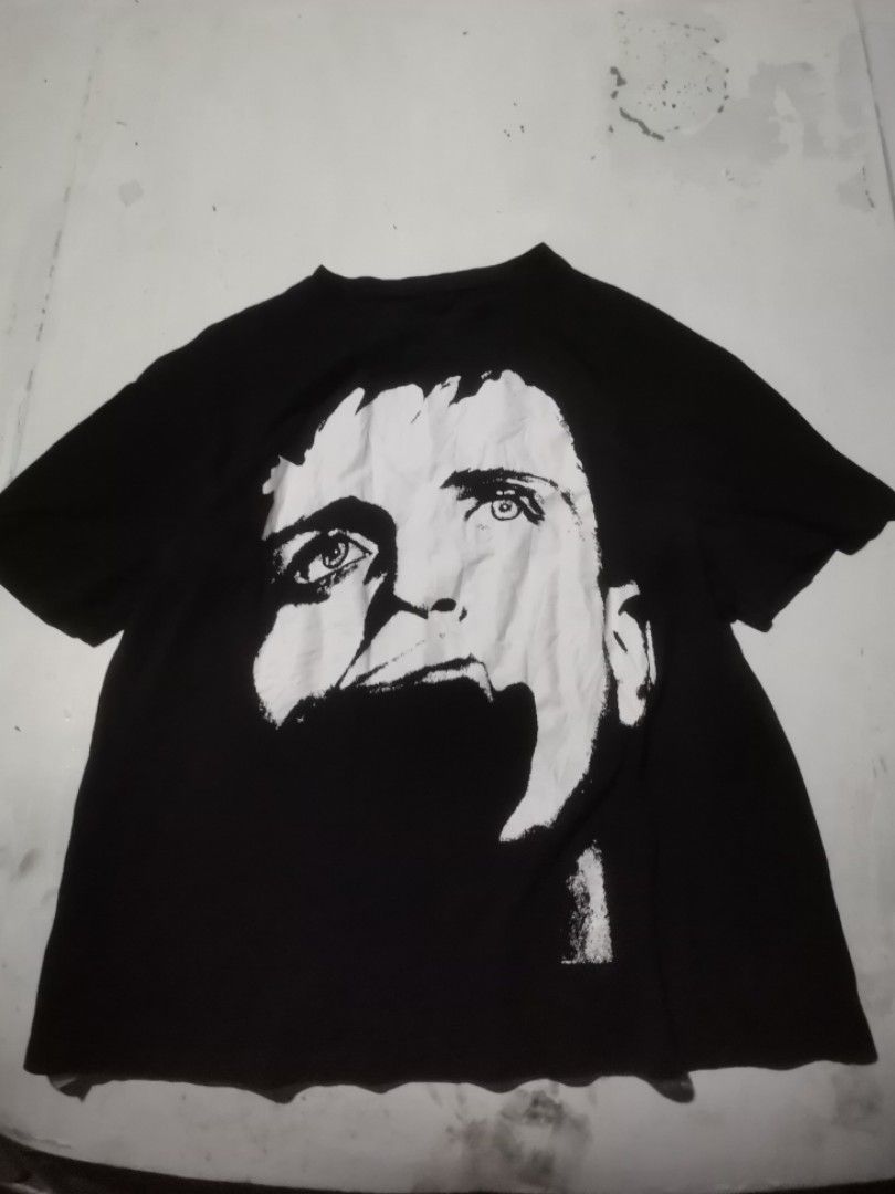 Ian Curtis bandshirt (Category: Tshirts & Polo Shirts ) located in Manila. Submitted by asktodealyou (Listing ID 1464768285, Image 1). Description: Size Large boxy.