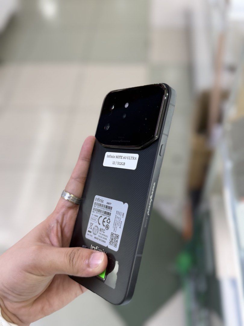Infinix Note 60 Ultra 12/512GB Global complete set (Category: Other Gadgets) located in San Juan City. Submitted by najihahtelecomshop2018 (Listing ID 1464744041, Image 2). Description: Legit Store | Original unit FOR SALE | TRADE / SWAP ▫️INSTALLMENT thru: 🔸Credit Card (straight / installment) 🔸Ggives / Gcredit + 6% interest 🔸Spay Later + 6% interest (RFS: Buy and Sell any kinds of Gadgets) Description: Infinix note 60 Ultra 5G 12/512GB Openl