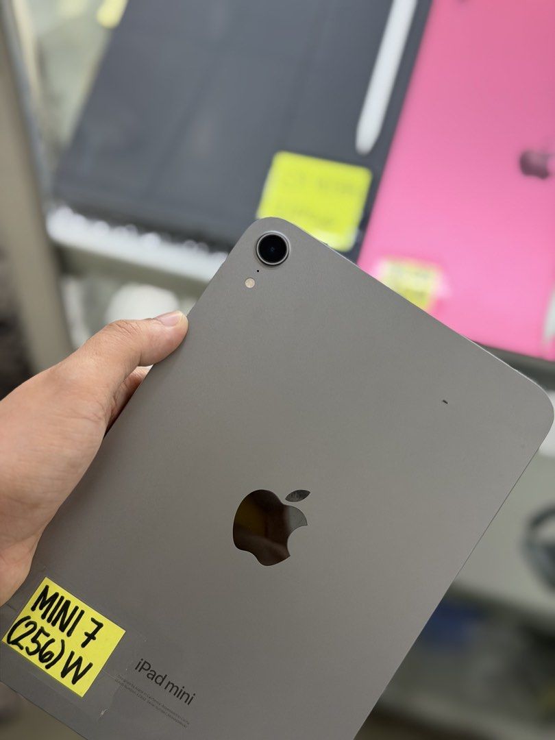 Ipad MINI 7 256GB 99BH Wifi only no issues (Category: iPad) located in San Juan City. Submitted by najihahtelecomshop2018 (Listing ID 1464738260, Image 3). Description: Legit Store | Original unit FOR SALE | TRADE / SWAP ▫️INSTALLMENT thru: 🔸Credit Card (straight / installment) 🔸Ggives / Gcredit + 6% interest 🔸Spay Later + 6% interest (RFS: Buy and Sell any kinds of Gadgets) Description: Ipad MINI 7 256GB ( other GB are also available) 99% Bat