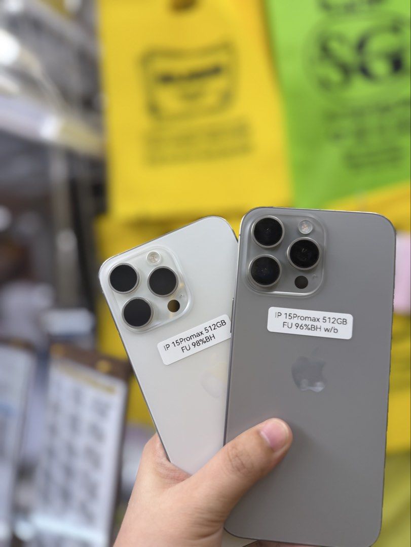 Iphone 15 Promax 512GB 96BH no issues Openline NTC approved (Category: iPhone 15 Series) located in San Juan City. Submitted by najihahtelecomshop2018 (Listing ID 1464741072, Image 2). Description: Legit Store | Original unit FOR SALE | TRADE / SWAP ▫️INSTALLMENT thru: 🔸Credit Card (straight / installment) 🔸Ggives / Gcredit + 6% interest 🔸Spay Later + 6% interest (RFS: Buy and Sell any kinds of Gadgets) Description: iPhone 15 Promax 512GB ( ot