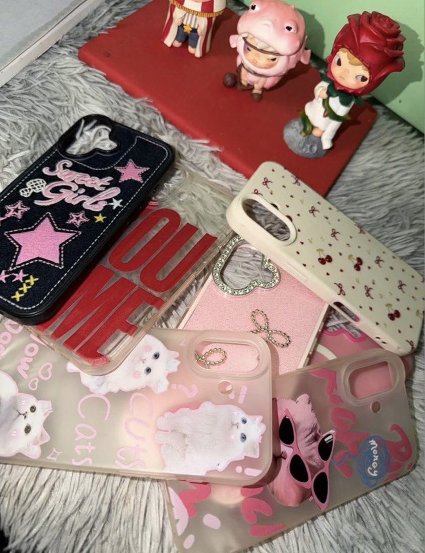iphone 16 cases (Category: Cases & Sleeves) located in Caloocan City. Submitted by tintin.wolf (Listing ID 1464707612, Image 1). Description: take all for 450 may bawas pa sa sure buyer and if per pcs iba price .