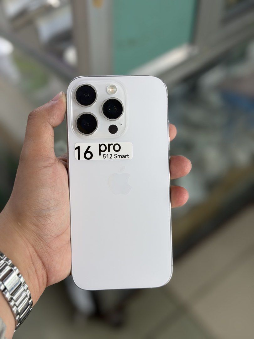 Iphone 16 Pro 512GB 89BH smartlocked NTC approved (Category: iPhone 16 Series) located in San Juan City. Submitted by najihahtelecomshop2018 (Listing ID 1464738959, Image 2). Description: Legit Store | Original unit FOR SALE | TRADE / SWAP ▫️INSTALLMENT thru: 🔸Credit Card (straight / installment) 🔸Ggives / Gcredit + 6% interest 🔸Spay Later + 6% interest (RFS: Buy and Sell any kinds of Gadgets) Description: iPhone 16 Pro 512GB ( other GB are al