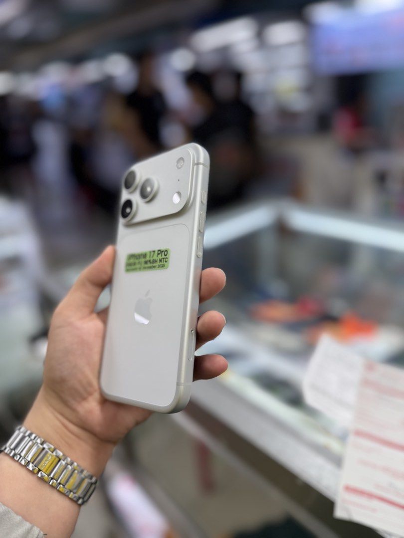 Iphone 17 Pro 256Gb 96BH no issues Openline NTC approved (Category: iPhone 17 Series) located in San Juan City. Submitted by najihahtelecomshop2018 (Listing ID 1464739718, Image 3). Description: Legit Store | Original unit FOR SALE | TRADE / SWAP ▫️INSTALLMENT thru: 🔸Credit Card (straight / installment) 🔸Ggives / Gcredit + 6% interest 🔸Spay Later + 6% interest (RFS: Buy and Sell any kinds of Gadgets) Description: iPhone 17 Pro 256GB ( other GB