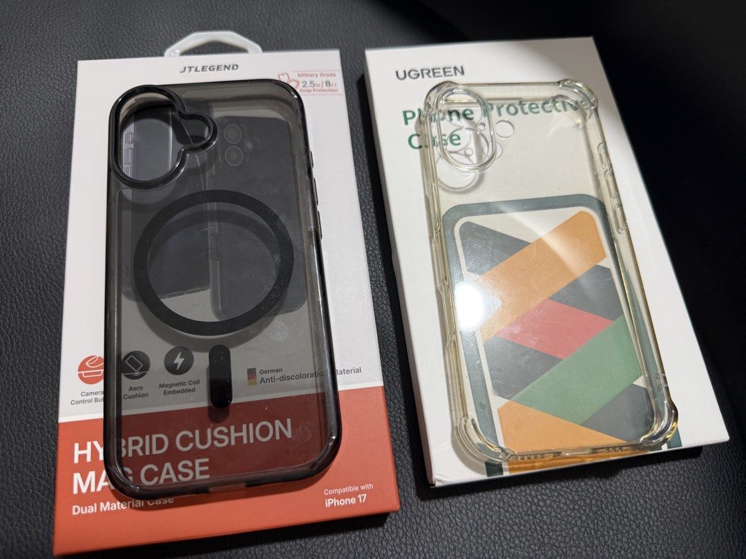 Iphone 17 Ugreen Case (Category: Cases & Sleeves) located in Mandaluyong City. Submitted by getbounced (Listing ID 1464594952, Image 2). Description: - Brand: Ugreen - Compatible with: iPhone 17 - Type: Clear Protective Case - Features: Protects from scratches and drops, easy to put on and take off, maintains clarity, resists yellowing. - Condition: Slightly used.