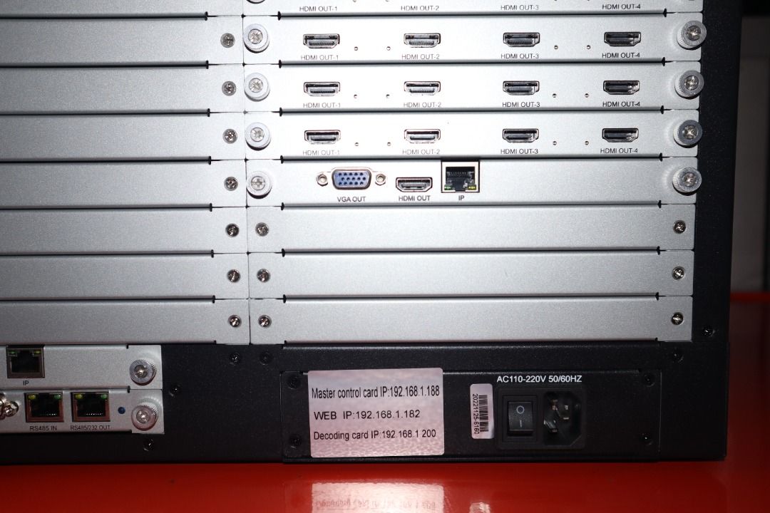 iTERA LM5100 7.5U Multi-Screen Video Wall Processor (18-Input HDMI/IP, 37-Output HDMI/VGA) (Category: Office & Business Technology) located in Caloocan City. Submitted by mce_sales2026 (Listing ID 1464649702, Image 3). Description: Details: iTERA LM5100 7.5U Multi-Screen Video Wall Processor, a professional-grade video processing system designed for managing and displaying multiple video sources across large-scale video walls. Suitable for contro