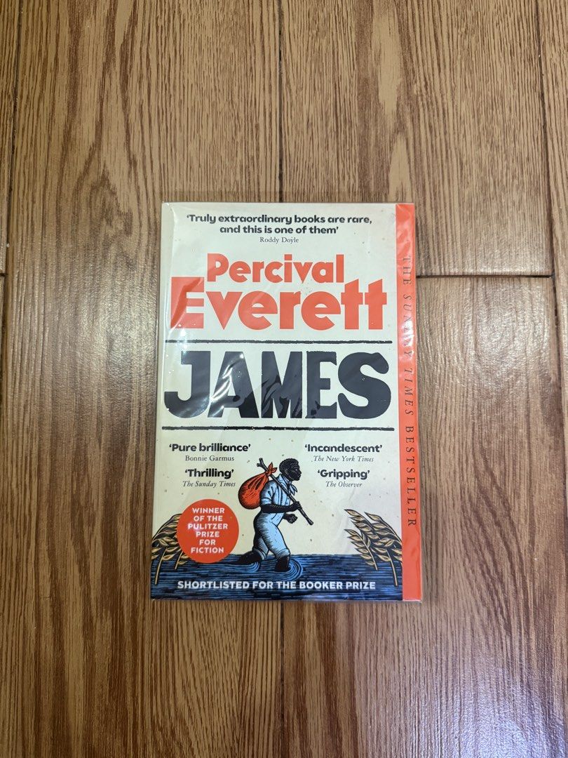 James by Percival Everett (PB) (Category: Storybooks) located in Guiguinto. Submitted by _booktalksph (Listing ID 1464593173, Image 1). Description: Condition: 🔖 Brand New 💌 Feel free to DM for inquires ~~ 💌 Location: Bulacan 💌 MOP: Bank Transfer or Gcash 💌 MOD: Direct JNT // 📬Starts at 54 for MMPB books // 📬Starts at 74 for TP/HB books.