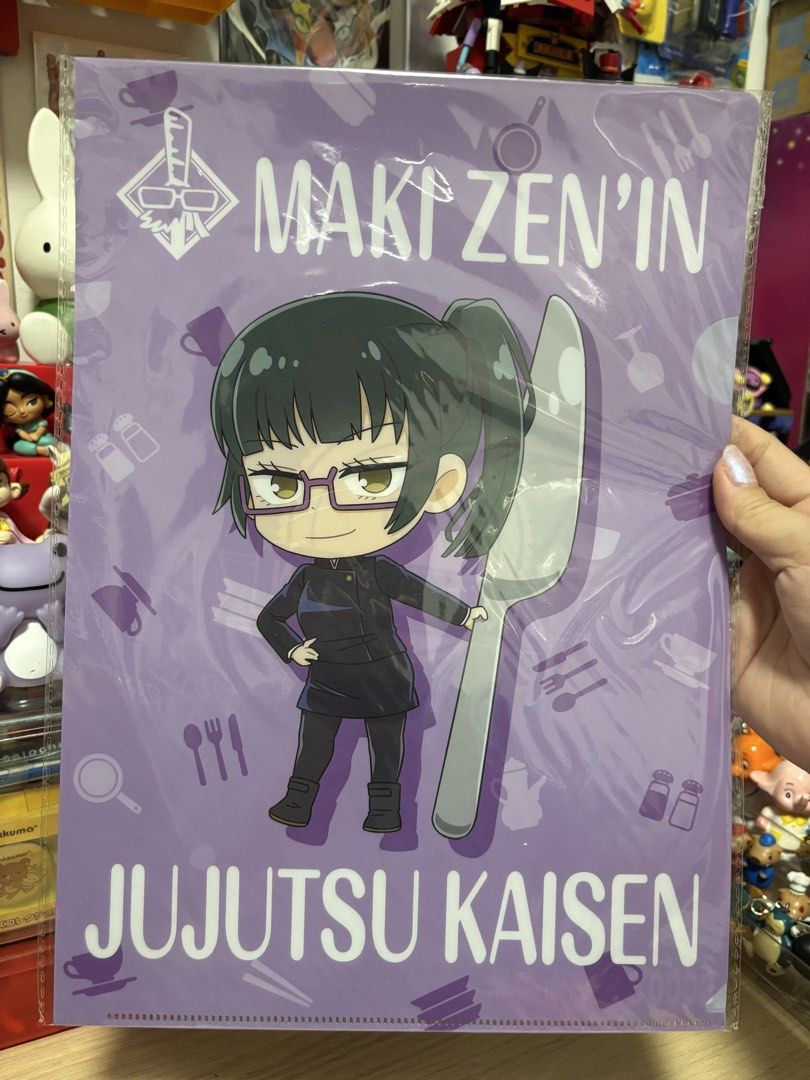 JJK Maki File Folder (Category: Stationery & School Supplies) located in Caloocan City. Submitted by meowietrinkets (Listing ID 1464739075, Image 1). Description: .