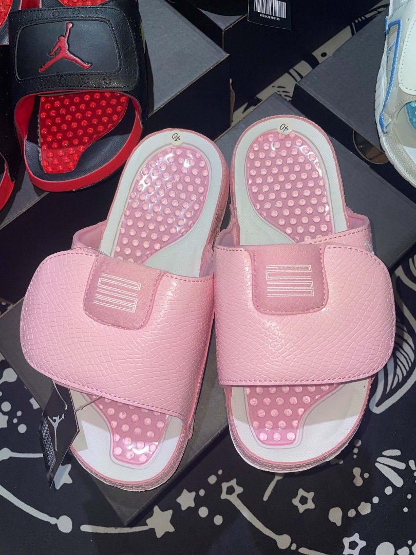 Jordan hydro slides 1k each📥 (Category: Slippers & Slides) located in San Antonio. Submitted by dailyhustle_stwr (Listing ID 1464723656, Image 3). Description: •Jordan hydro slides🔥 (Made in Vietnam) •Limited pieces only •With box and ziplock • with hangtag and paper wrap •Free sticker •4 colorway Location san Antonio zambales📍 •Can do meetups sa malapit •Can ship nationwide via jnt🌎 Get yours now Dm if yo interested📥.