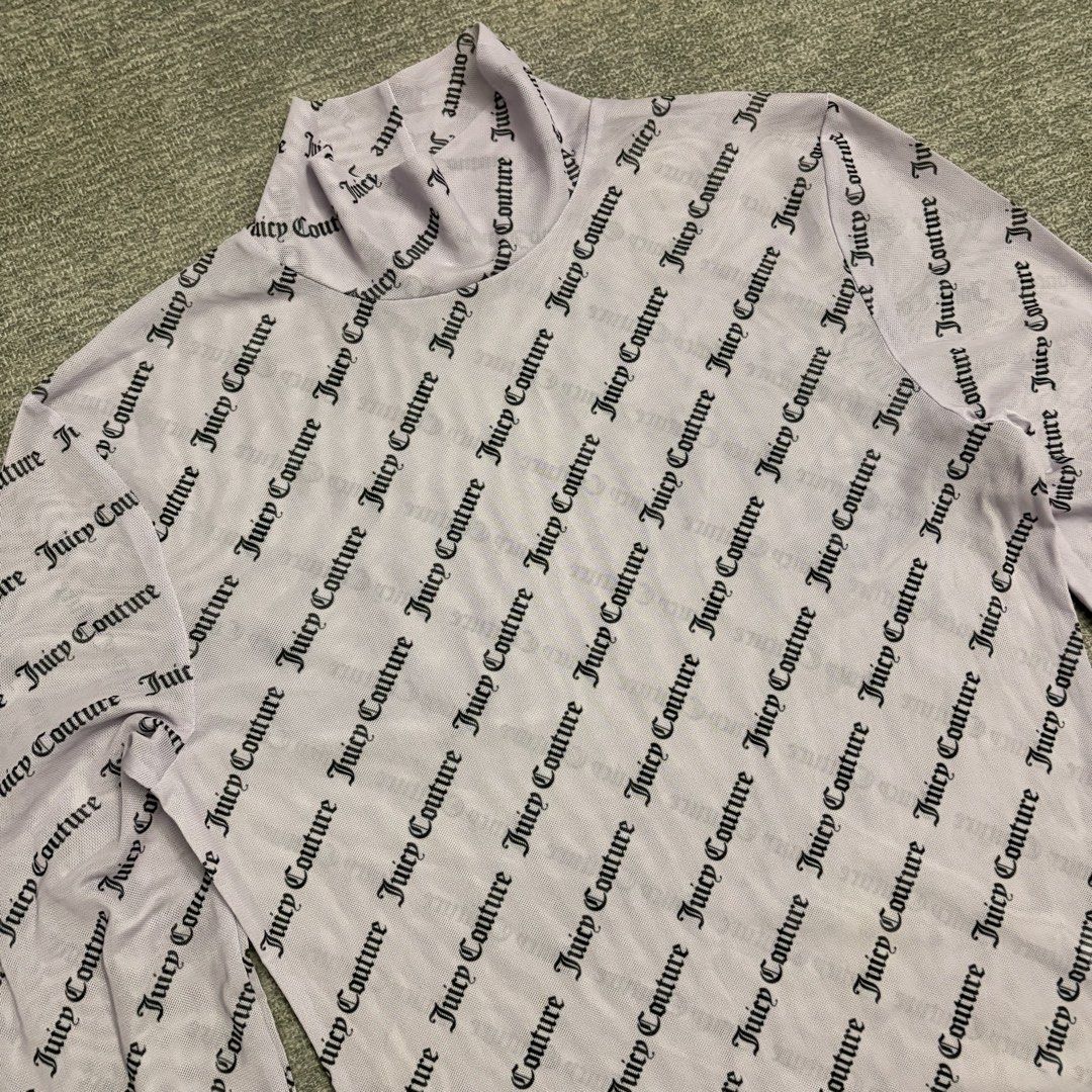 Juicy Couture Mesh Y2K All Over Print (Category: Longsleeves) located in Batangas. Submitted by bermudaph.2 (Listing ID 1464656649, Image 2). Description: .