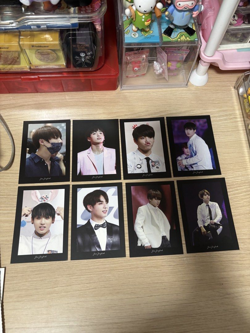 Jungkook Fansite Photocards (Category: K-Wave Merchandise) located in Caloocan City. Submitted by meowietrinkets (Listing ID 1464736748, Image 1). Description: 150 set.