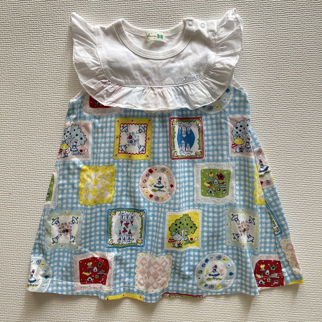 Knit Planner Dress (Category: Babies & Kids Fashion) located in Pasay City. Submitted by littlebebekidsstuff (Listing ID 1464579381, Image 1). Description: Size: 90cm on tag, fits 1-3T.