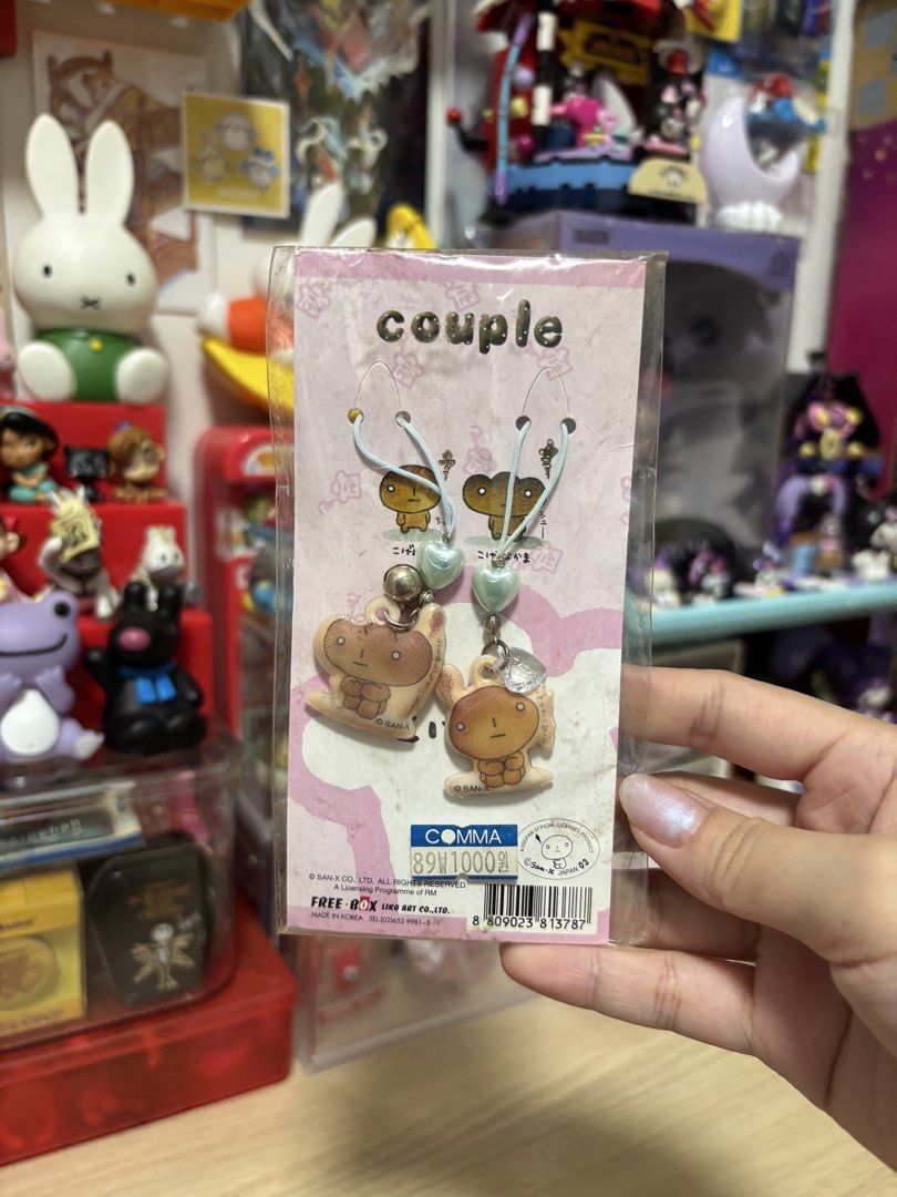Kogepan Couple Keychain (Category: Character Goods) located in Caloocan City. Submitted by meowietrinkets (Listing ID 1464744462, Image 1). Description: .