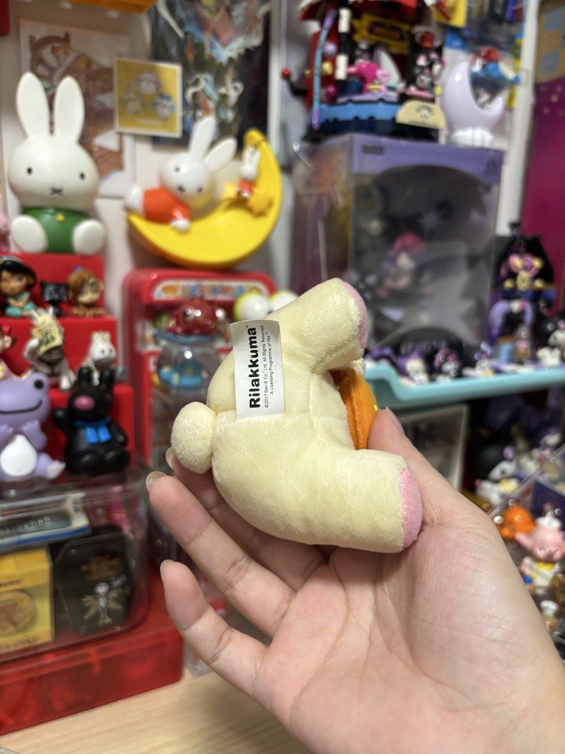 Korilakkuma Plush (Category: Plushies & Soft Toys) located in Caloocan City. Submitted by meowietrinkets (Listing ID 1464738049, Image 2). Description: rilakkuma/mcdo tag.