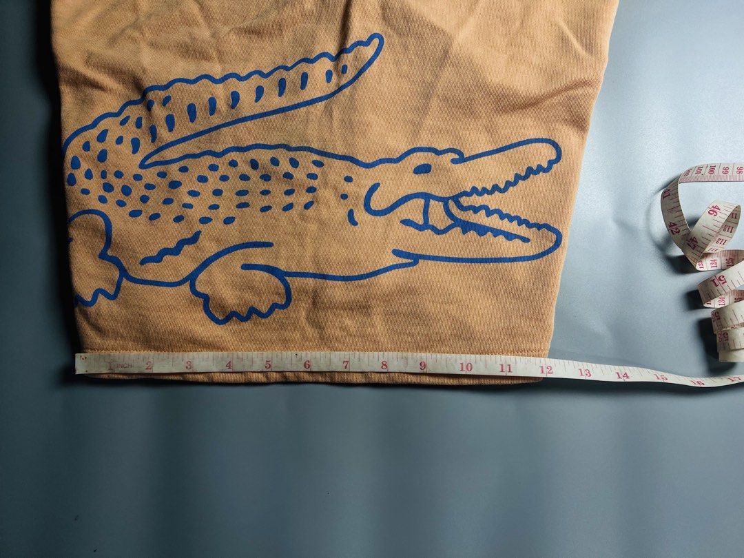 Lacoste Crocodile Fleece Short 2xl (Category: Shorts) located in Ragay. Submitted by sergesalgado (Listing ID 1464577107, Image 3). Description: Lacoste short Waistline: 32 to 38 Length: 20 Hem: 11 Issue: Washable stain See pic.