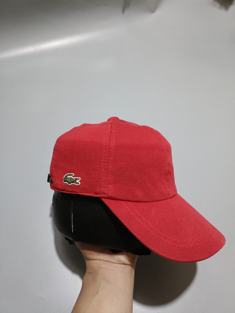 LACOSTE dadhat (Category: Caps & Hats) located in Cebu City. Submitted by findwaze6000 (Listing ID 1464594403, Image 1). Description: Excellent condition One size fits all No issue Flawless color rat: 9.5/10 this item is thrifted pls manage your expectations. Location: CEBU 📍.