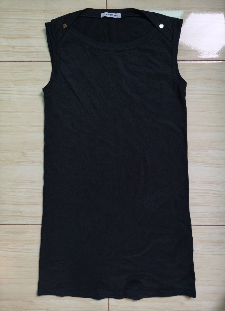 LACOSTE DRESS | SLEEVELESS AUTHENTIC ✨ (Category: Dresses) located in Midsayap. Submitted by indigoventure (Listing ID 1464640086, Image 2). Description: Lacoste dress, original, size 38, WIDTH: 17 LENGTH: 34 EXCELLENT CONDITION AUTHENTIC ✨.