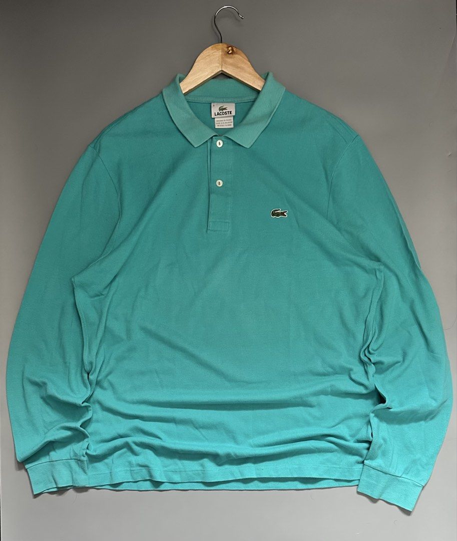 Lacoste Half Button Longsleeved (Category: Activewear) located in Manila. Submitted by thriftavenueph (Listing ID 1464597602, Image 1). Description: Fs: Lacoste Half Button Longsleeved Size: 24x32, XL Condition: excellent, no issue, 9.5/10 color Price: 1,100.