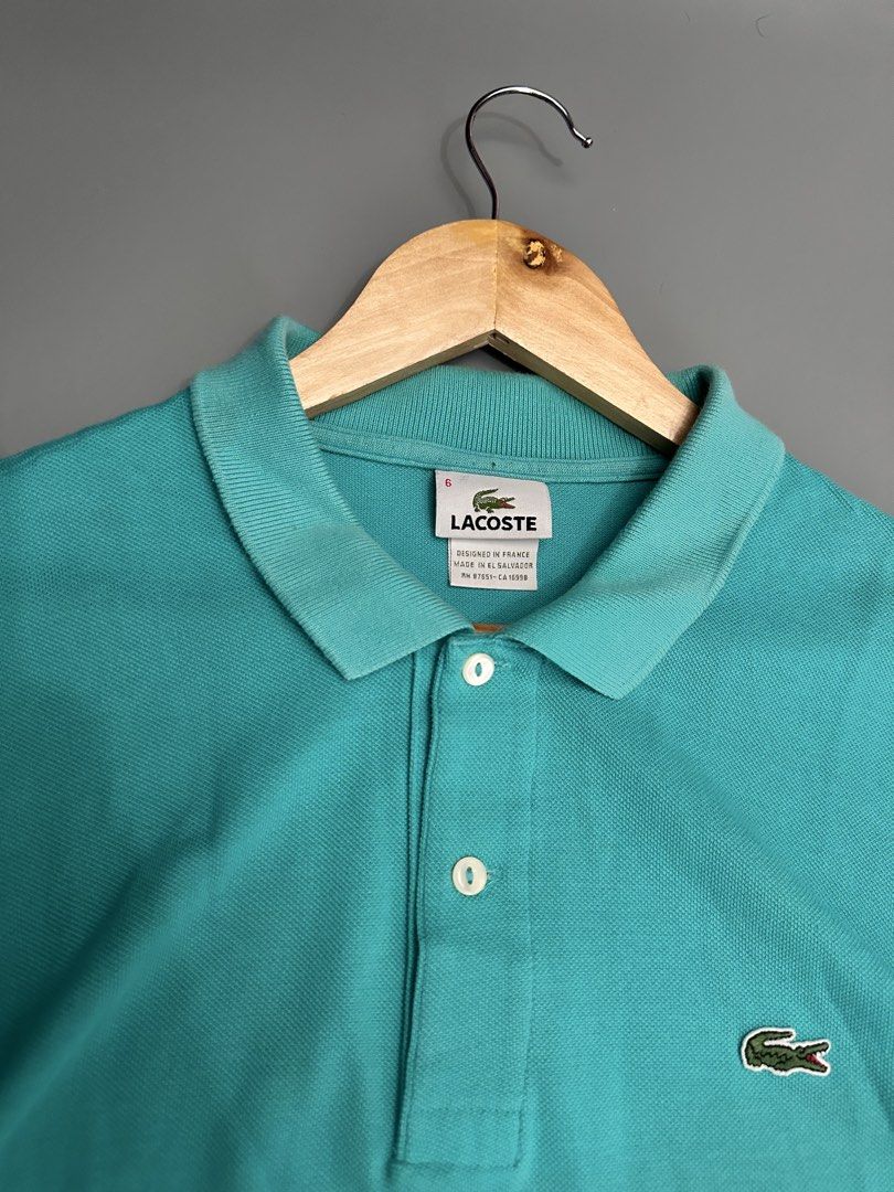Lacoste Half Button Longsleeved (Category: Activewear) located in Manila. Submitted by thriftavenueph (Listing ID 1464597602, Image 2). Description: Fs: Lacoste Half Button Longsleeved Size: 24x32, XL Condition: excellent, no issue, 9.5/10 color Price: 1,100.