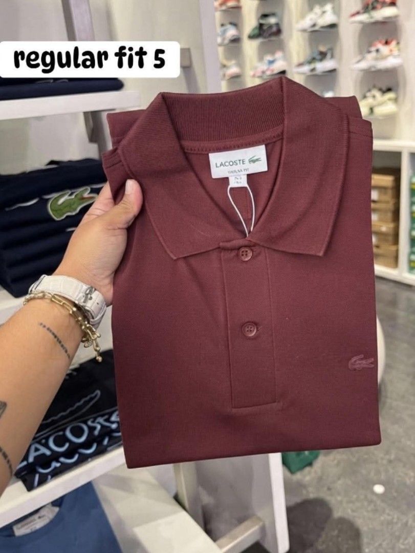 LACOSTE MEN POLOSHIRT (Category: Activewear) located in Angeles City. Submitted by truehawk_95a40c (Listing ID 1464630496, Image 3). Description: FOR SALE PM ME TO ORDER SIZES:Regular FIT 5,Regular FIT 4 PASABUY SALE ✈️❤️❤️ Dalng magsale neto Lac pique logo polo regular fit ₱3,990 arrival october 5✈️ 1500 dp.