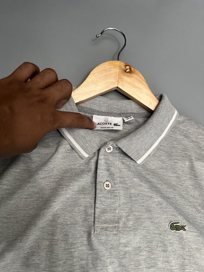 Lacoste Polo Shirt (Category: Activewear) located in Manila. Submitted by thriftavenueph (Listing ID 1464589709, Image 2). Description: Fs: Lacoste Polo Shirt Size: 23x28, L Condition: excellent, no issue, 10/10 color Price: 1,300.