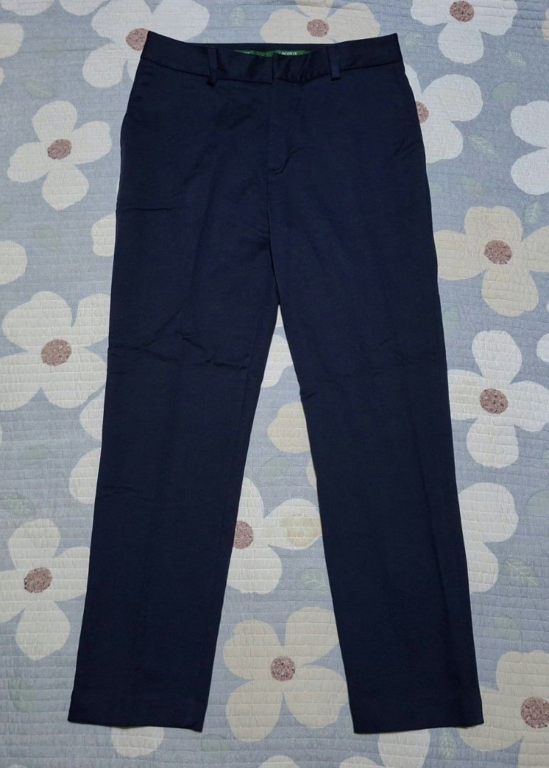Lacoste Women's Pants (Category: Other Bottoms) located in Agdangan. Submitted by jrmygrrr (Listing ID 1464571878, Image 3). Description: Women's Regular Fit Pants Size 36 in tag Dimes: 36x36 Color: Navy Blue No issues Good as new.
