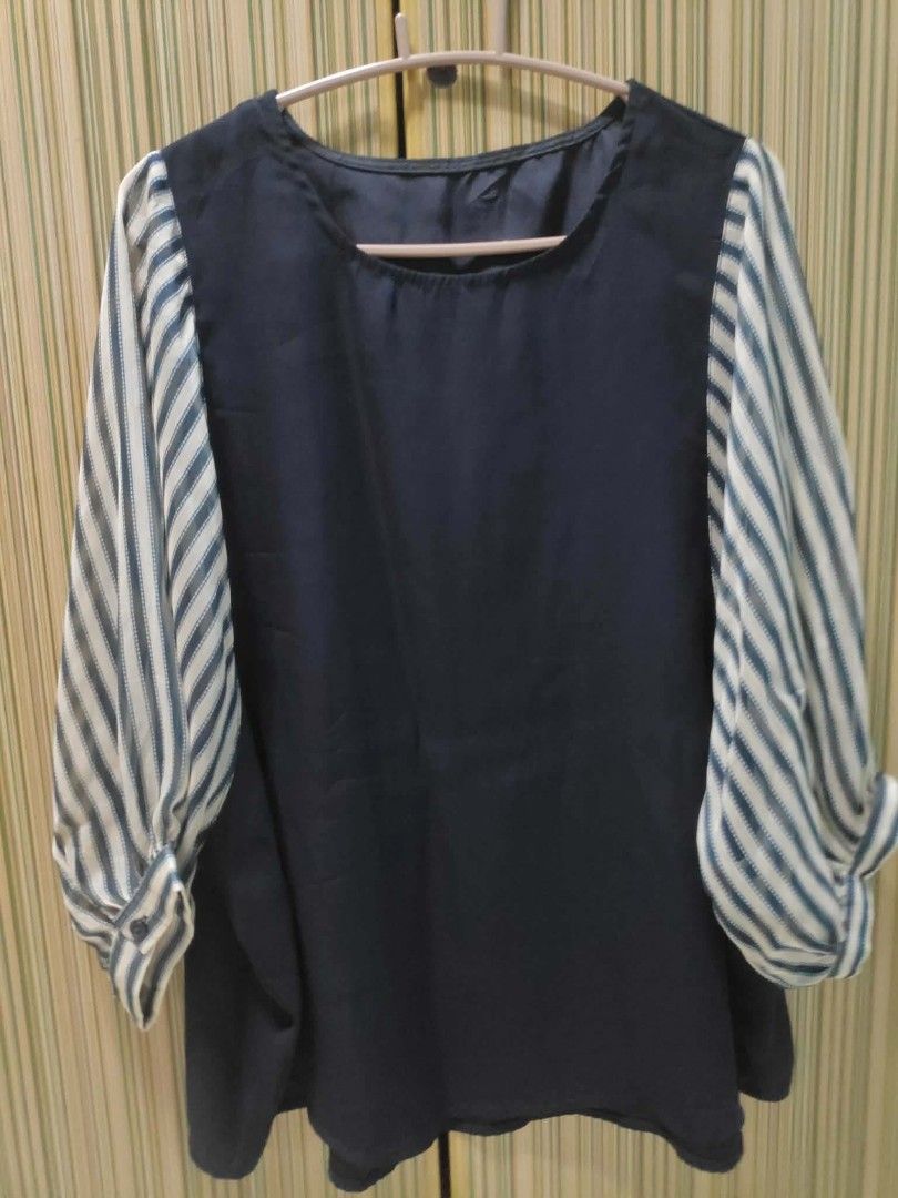 Ladies Blouse Plus size (Category: Sets or Coordinates) located in Plaridel. Submitted by tonilousg (Listing ID 1464766975, Image 2). Description: Preloved Plus size XL to XXL 100 Plaridel, Bulacan shapi chckout.