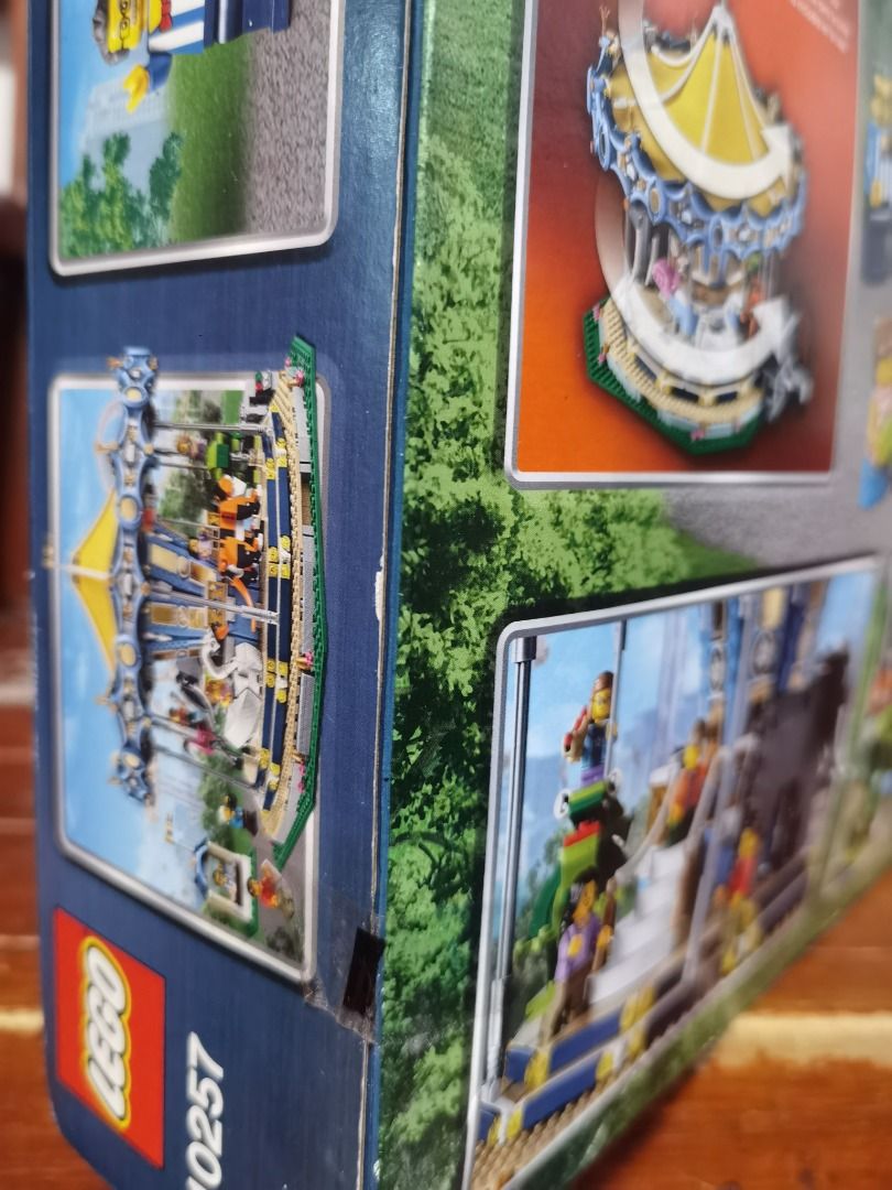 LEGO Creator Expert Carousel 10257 Amusement Park (Category: Lego & Building Sets) located in Marikina City. Submitted by ericjannie1206 (Listing ID 1464769551, Image 3). Description: - LEGO Creator Expert Carousel (Set 10257) - Brand new in box with factory tape seals intact - 2670 pieces, recommended for ages 16 and up - Features a working merry-go-round mechanism, ticket booth, and multiple minifigures - Power Functions upgradable for motorize