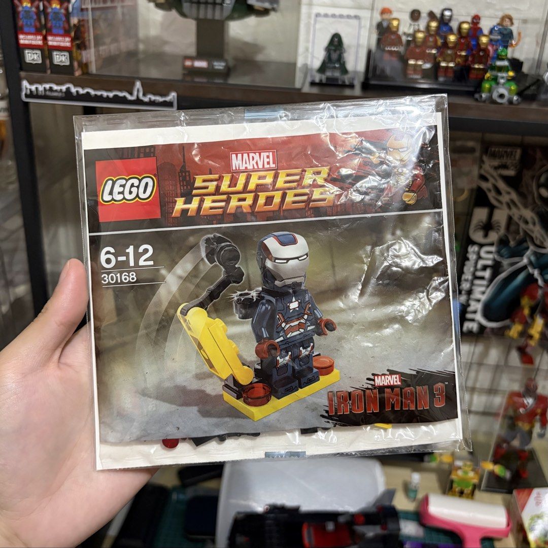 Lego Iron Patriot (Category: Kids Toys) located in Pasig City. Submitted by brickedlucas (Listing ID 1464739343, Image 1). Description: LEGO Iron Patriot polybag Sealed ₱6.5k Manggahan Pasig loc.