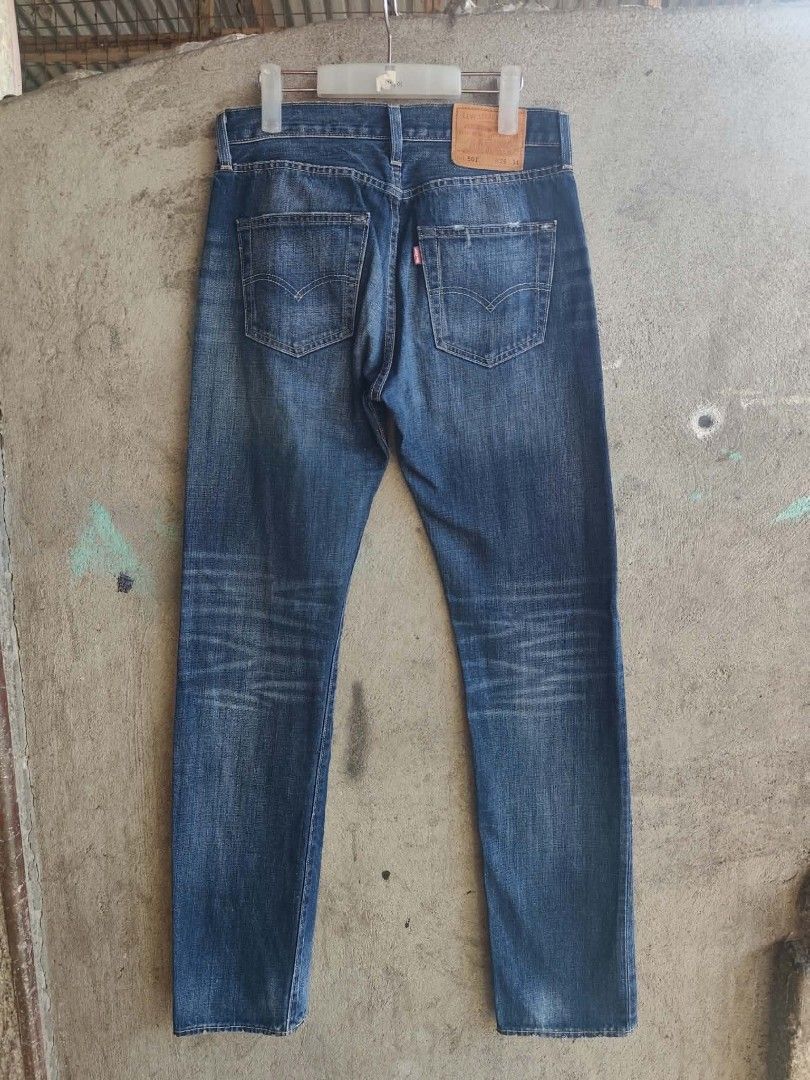 Levi's 501 Premium Jeans W29 L34 (Category: Jeans) located in Manila. Submitted by usedbyyatss09 (Listing ID 1464570341, Image 3). Description: - Authentic Levi's 501 Premium Jeans - Size: W29 L34 - Color: Classic blue wash with natural fading - Closure: Button fly - Style: Perfect for everyday wear.