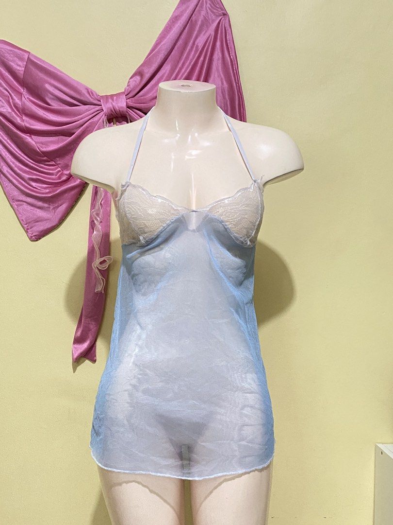 LIGHT BLUE HALTER LINGERIE (Category: Undergarments & Loungewear) located in Dasmarinas. Submitted by hannah.oakph (Listing ID 1464641397, Image 2). Description: .