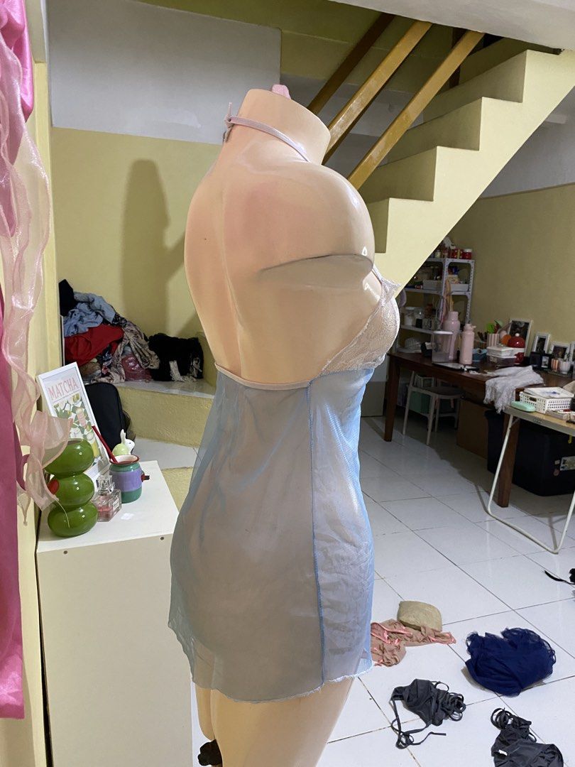 LIGHT BLUE HALTER LINGERIE (Category: Undergarments & Loungewear) located in Dasmarinas. Submitted by hannah.oakph (Listing ID 1464641397, Image 3). Description: .