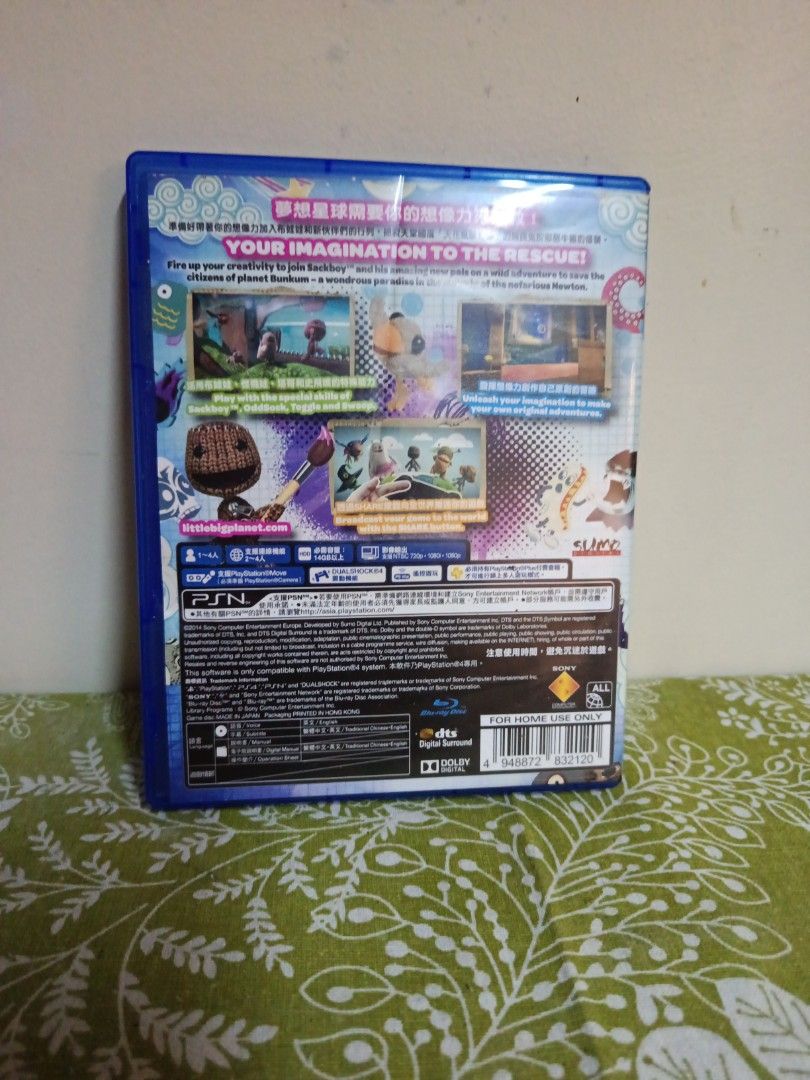LittleBigPlanet 3 (Category: PlayStation) located in Muntinlupa City. Submitted by markkeub (Listing ID 1464740115, Image 2). Description: pick up alabang send sameday lalamove or grab send full off phillipines with flash express.
