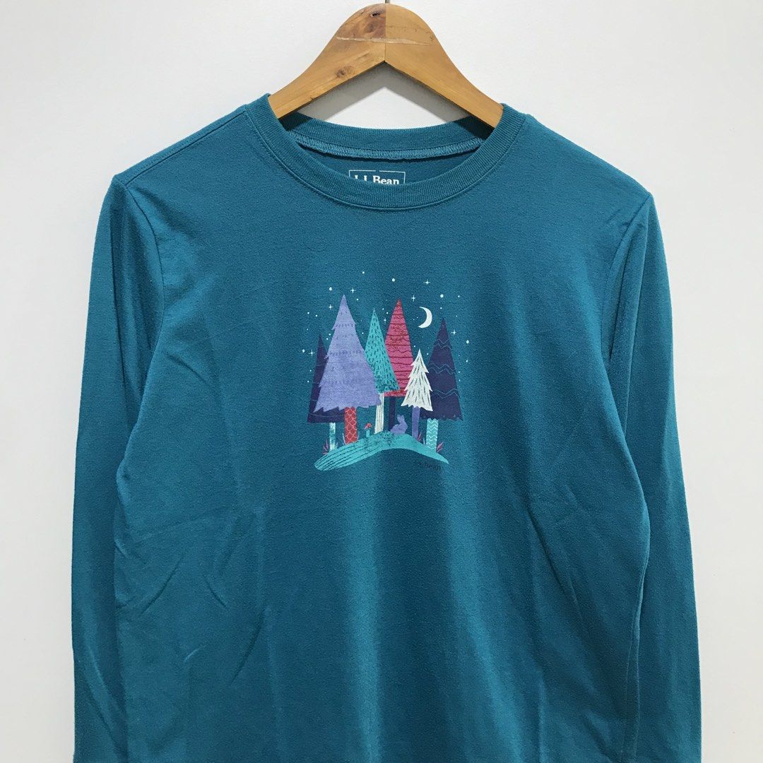 L.L BEAN Forest Graphic Longsleeve (Category: Longsleeves) located in Cavite. Submitted by tanya.valentin (Listing ID 1464682356, Image 2). Description: - 21x25.