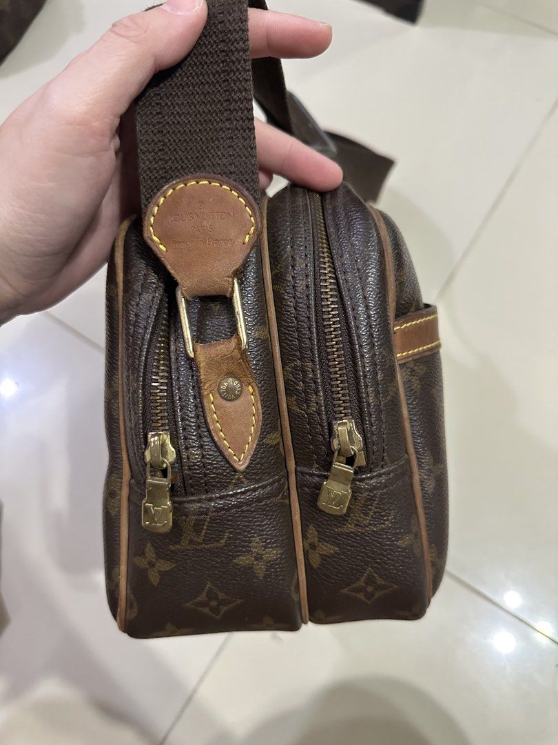 Louis Vuitton Monogram Canvas Reporter Bag (Category: Cross-body Bags) located in Manila. Submitted by kluxvault (Listing ID 1464587701, Image 2). Description: Personal Used Bag Bought in Japan.