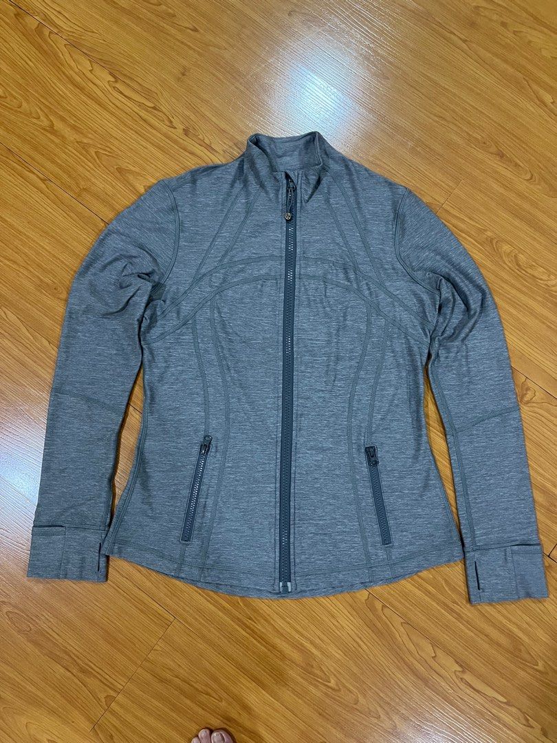 Lululemon Grey Jacket (Category: Coats, Jackets and Outerwear) located in Muntinlupa City. Submitted by jane226ph (Listing ID 1464683047, Image 1). Description: Original / Authentic Lululemon Grey Jacket Size 12 Purchased in-store. Sold as-is.