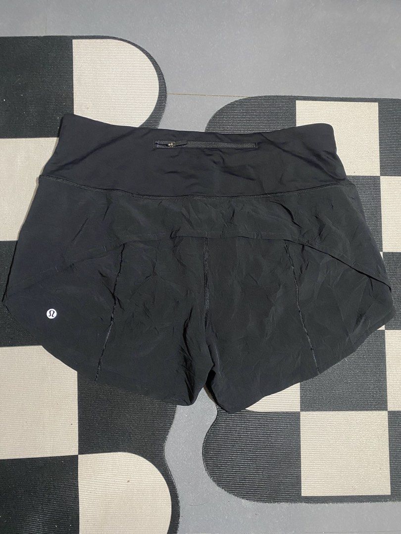 Lululemon Running Shorts Black & Cream (Category: Shorts) located in Las Pinas. Submitted by matilliano76499 (Listing ID 1464664532, Image 2). Description: - Set of 2 Lululemon shorts, Size 6 - Black shorts feature a convenient zippered pocket at the back - Cream shorts have an adjustable drawstring waist - Versatile for workouts, running, or everyday casual wear - Measurements provided in the photos Ung cream may po may issue see last pic.