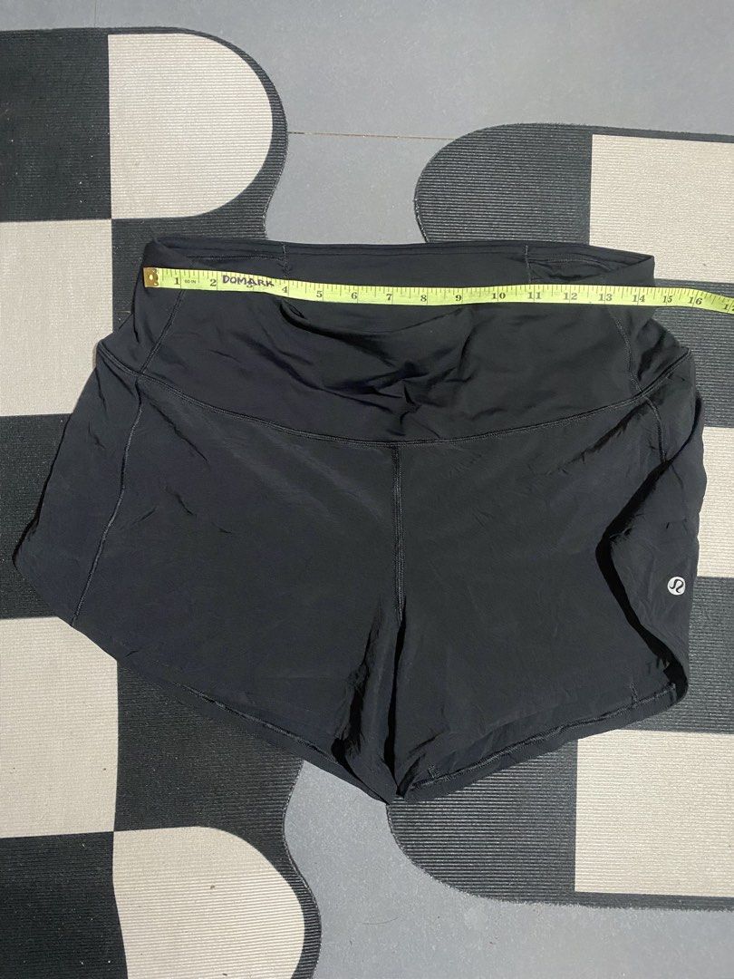 Lululemon Running Shorts Black & Cream (Category: Shorts) located in Las Pinas. Submitted by matilliano76499 (Listing ID 1464664532, Image 3). Description: - Set of 2 Lululemon shorts, Size 6 - Black shorts feature a convenient zippered pocket at the back - Cream shorts have an adjustable drawstring waist - Versatile for workouts, running, or everyday casual wear - Measurements provided in the photos Ung cream may po may issue see last pic.
