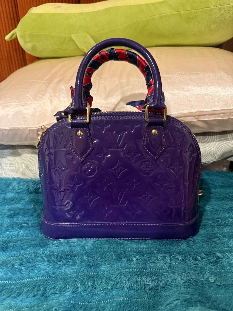 LV BB ALMA IN PURPLE (ORIG) (Category: Luxury Bags & Wallets) located in Cavite. Submitted by playerscollection (Listing ID 1464593286, Image 1). Description: BB ALMA AUTHENTIC PRELOVED NO FLAWS/ NO ISSUE LIKE NEW! SELLING IT FOR ONLY 42k OR BEST OFFER! .