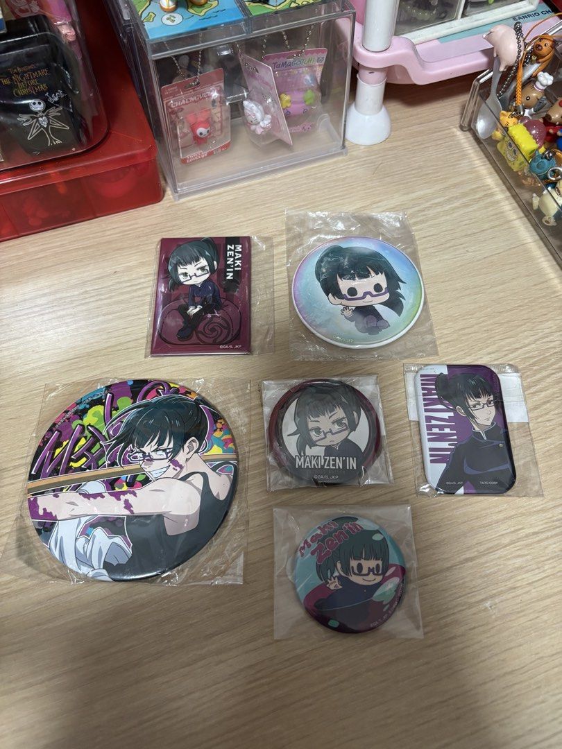 Maki Pins (Category: Other Merchandise) located in Caloocan City. Submitted by meowietrinkets (Listing ID 1464743129, Image 1). Description: 50 each.