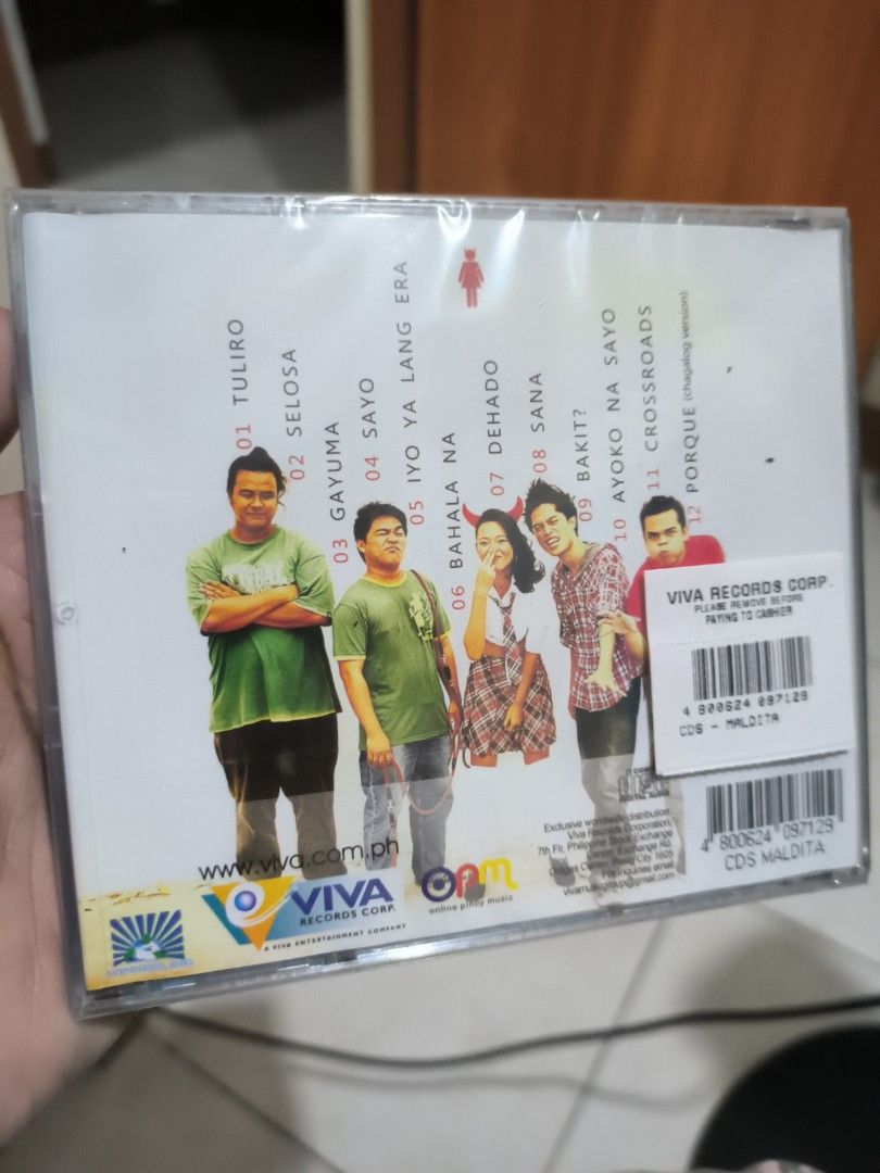 maldita band cd sealed (Category: Other Audio Equipment) located in Manila. Submitted by glanidajamil (Listing ID 1464670181, Image 2). Description: .
