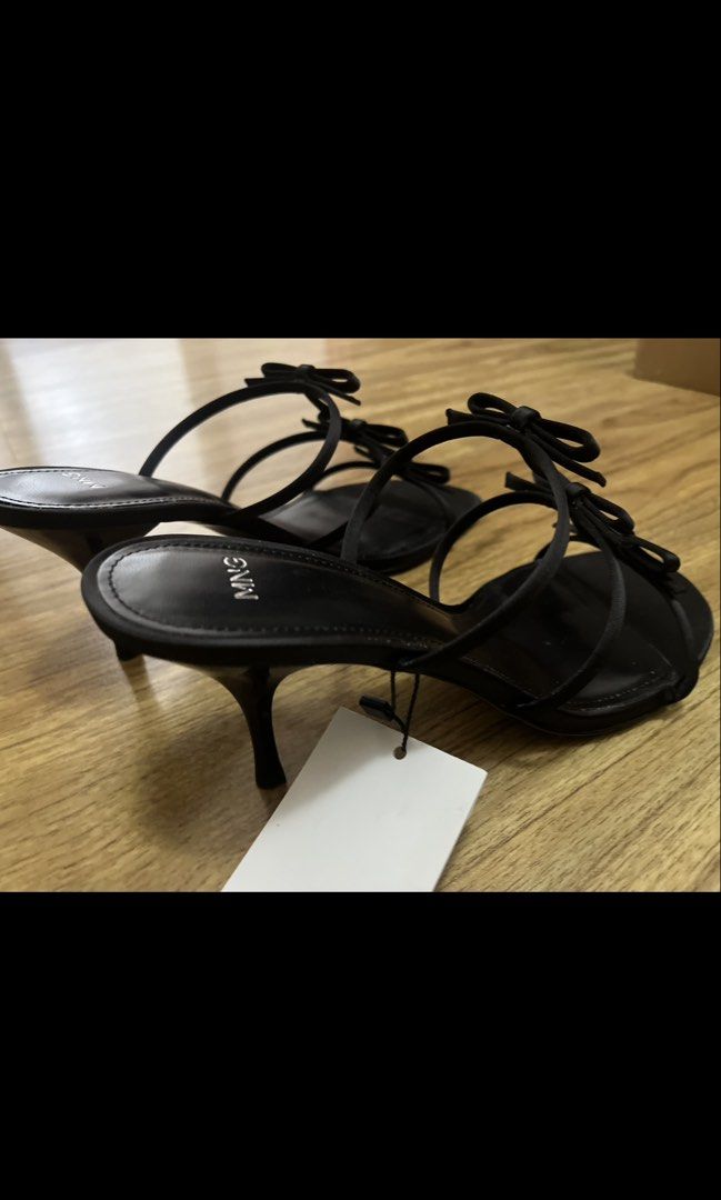 Mango Black Merlow Strappy Sandals Size 8 (Category: Heels) located in Cavite. Submitted by _staythrifty (Listing ID 1464605920, Image 3). Description: .