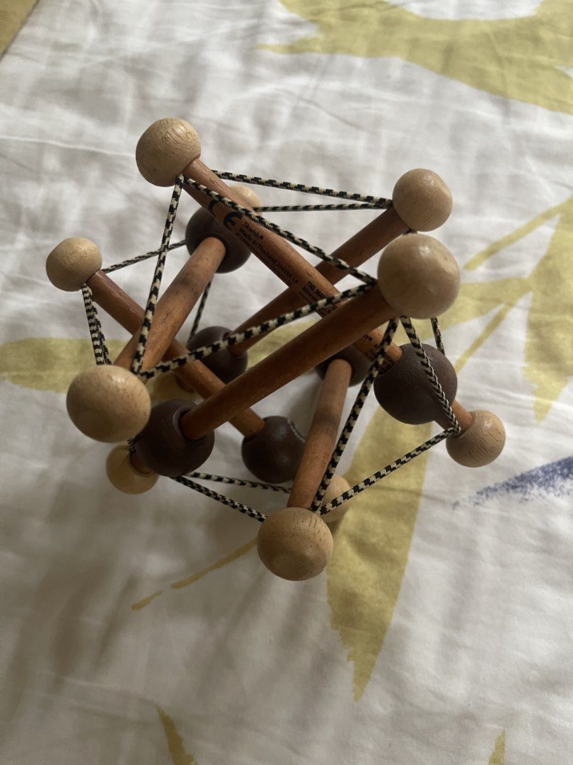 Manhattan Toy Company Swish (Category: Educational & Learning Toys) located in Paranaque City. Submitted by smconsul (Listing ID 1464656554, Image 1). Description: - Swish by Manhattan Toy Company. - Features wooden beads and elastic cords for an engaging design. - Excellent for developing fine motor skills and spatial reasoning. - Assembled size is approximately 6 inches in diameter. - very good condition. Ordered from UK.