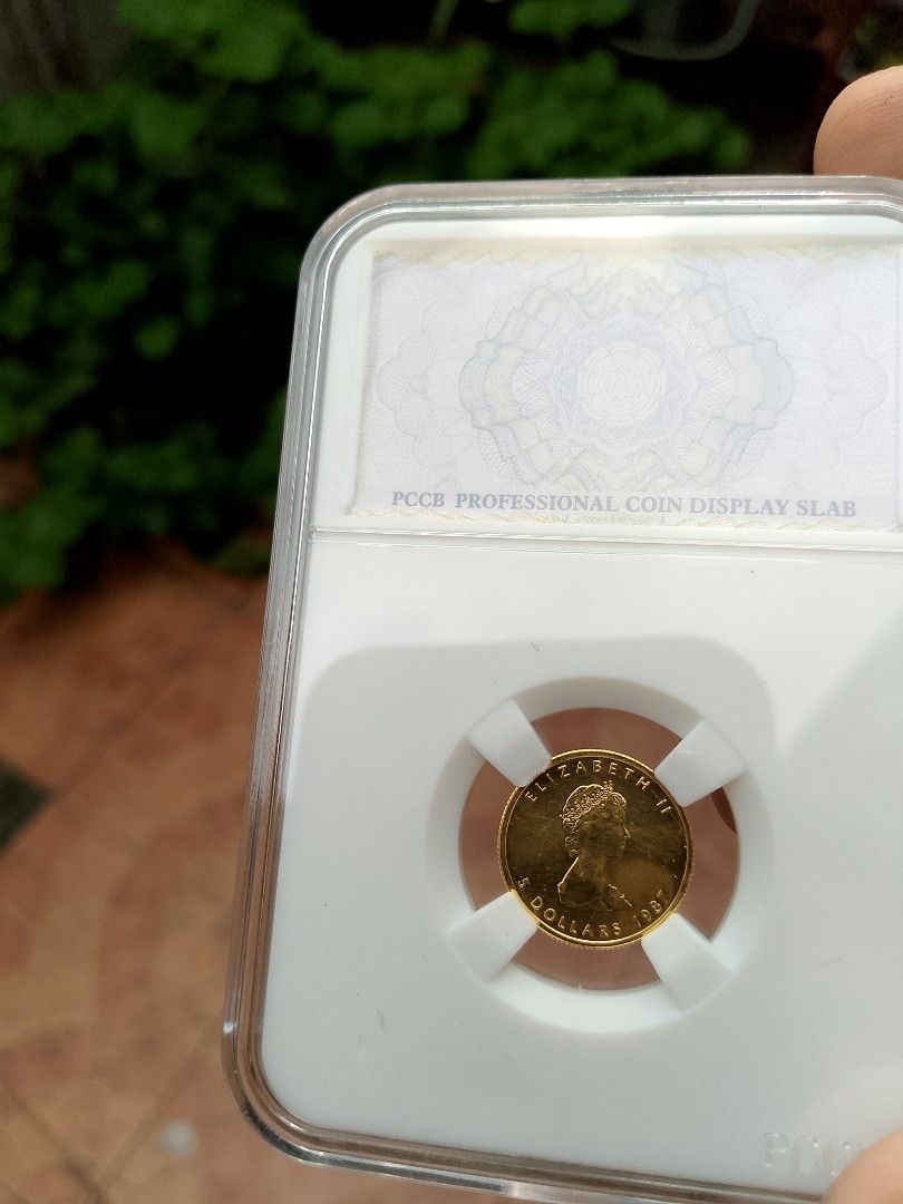 Maple Leaf Queen Elizabeth ll 1987 (Category: Currency) located in Manila. Submitted by dsupreme232003 (Listing ID 1464724433, Image 1). Description: Firm Price 30,000.00 ‎Stricly Meet up ‎ ‎Weekend Sm Center Las Pinas ‎Weekdays Somerset Alabang Manila ‎ ‎The 1987 1/10 oz Gold Canadian Maple Leaf is a wonderfully made coin with the classic maple leaf design struck in 24-karat gold. It is a valuable collectible and a condensed form of investment-g