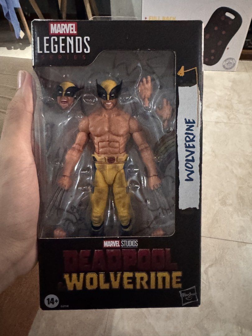 Marvel legends wolverine (topless) (Category: Action & Battle Toys) located in Manila. Submitted by inorinnnn (Listing ID 1464630493, Image 1). Description: BIB no issues tight joints complete accessories.