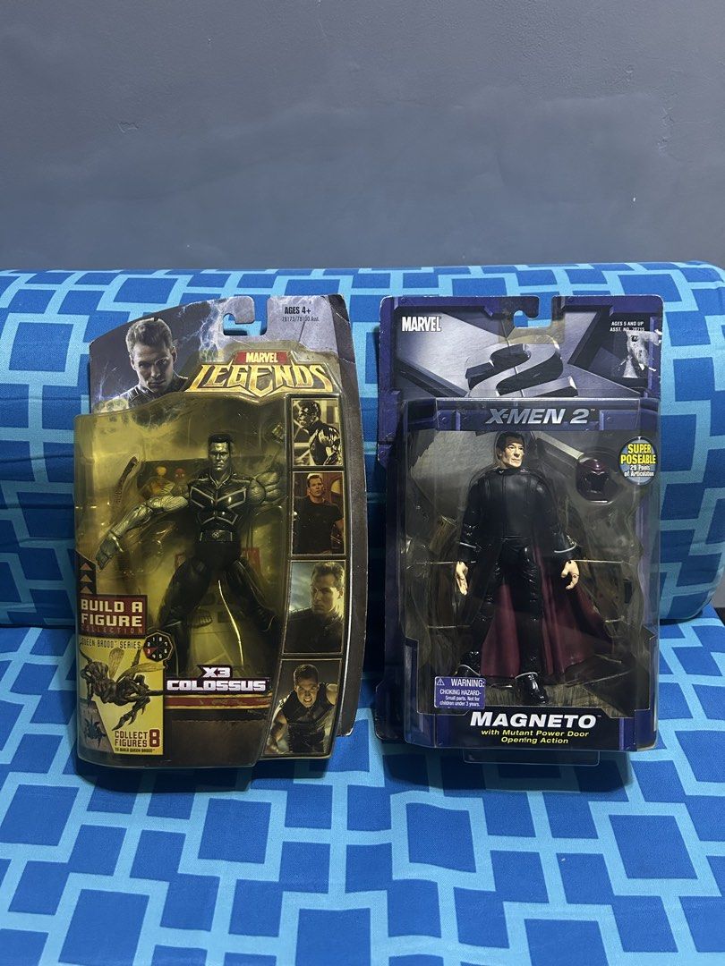 Marvel x men sale price (Category: Figurines & Statues) located in Manila. Submitted by lanceycey025890 (Listing ID 1464657670, Image 3). Description: Selling a collection of Marvel Legends X-Men action figures. Includes Archangel, Magneto, Professor X, Nightcrawler, Toad, and Storm. Some figures come with build-a-figure parts. All are in their original packaging. Great for any Marvel fan or collector..