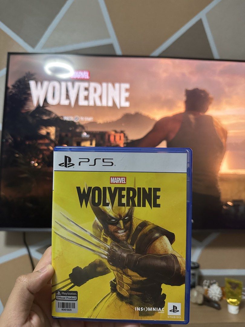 Marvel's Wolverine PS5 Game (Category: PlayStation) located in Valenzuela. Submitted by _jettyy (Listing ID 1464723915, Image 1). Description: WTS WOLVERINE - PS5 Php 3,000 Valenzuela 📍 Unused Code RFS: Done playing.