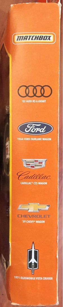 MATTEL Matchbox MBX Wagons 5-Pack (Category: Vehicle & Diecast Models) located in Pio Duran. Submitted by henzelhannah (Listing ID 1464620841, Image 3). Description: PTPA; - Matchbox 5-pack of wagons - Includes: '02 Audi RS 6 Avant, 1964 Ford Fairlane Wagon, Cadillac CTS Wagon, '59 Chevy Wagon, and 1971 Oldsmobile Vista Cruiser - Perfect for collectors or kids - Original Price: P 799.00 09159248299.